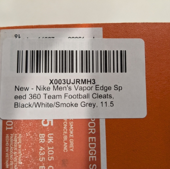 Nike Vapor Edge Speed 360 Team Football Cleats 11.5 - Picture 6 of 6